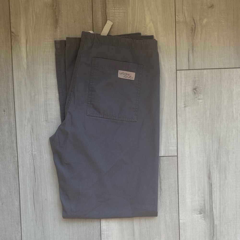 Urbane Dark Gray Wide Leg Pants